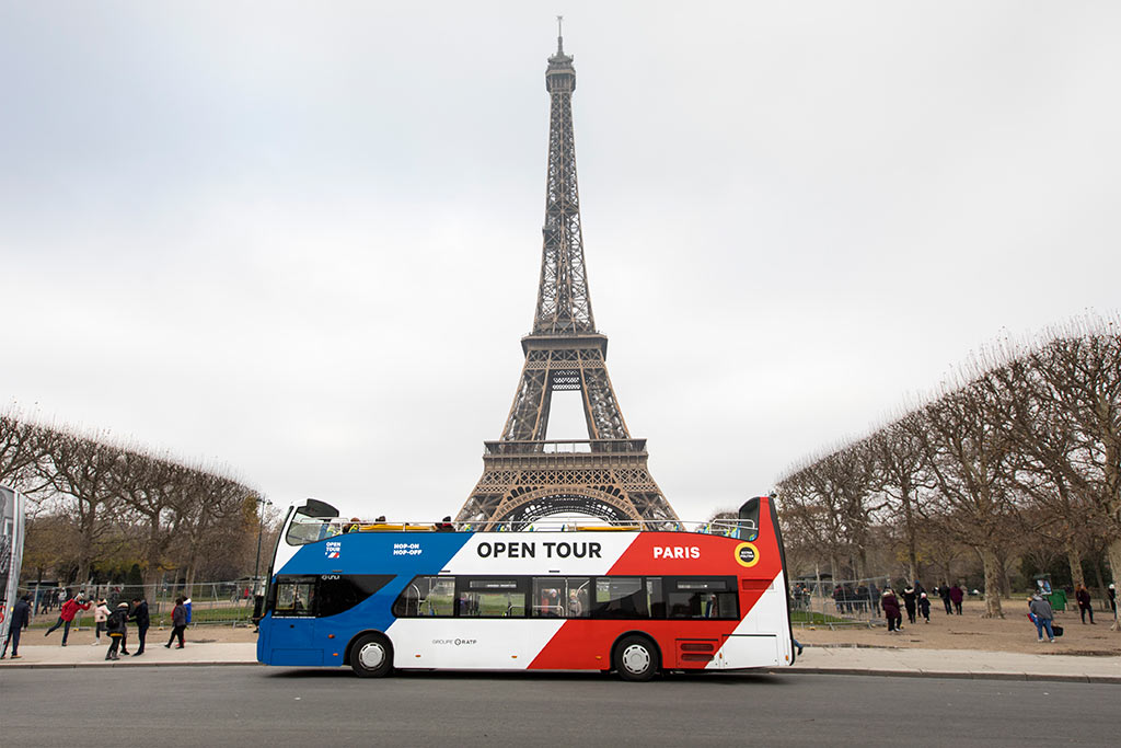 Open-Tour Paris, Réservez vos transports à l'avance